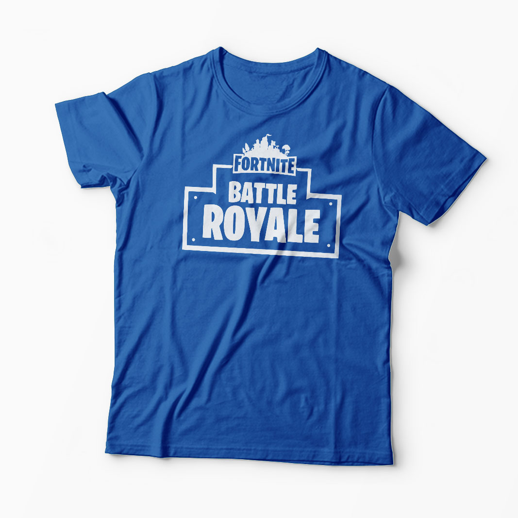 Tricou Fortnite Battle Royale - Bărbați-Albastru Regal